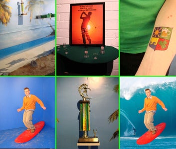 Get or Make a Surfboard and a Prize/trophy