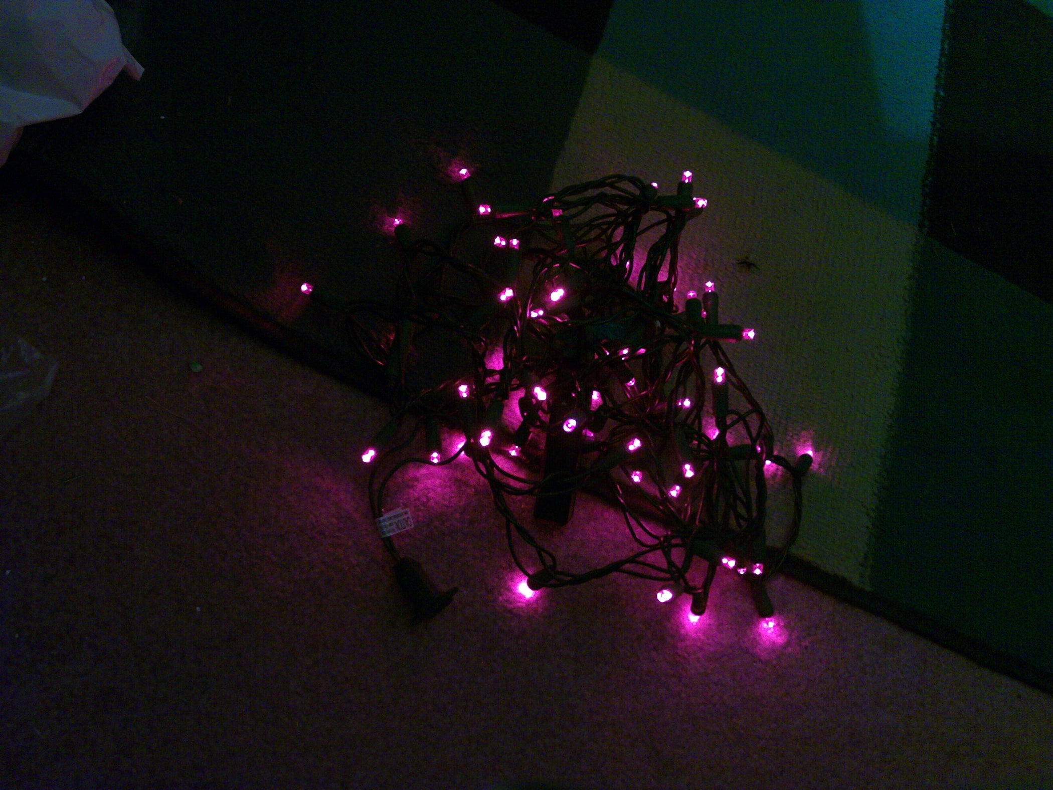 Battery Powered LED Christmas Lights 3 Steps Instructables