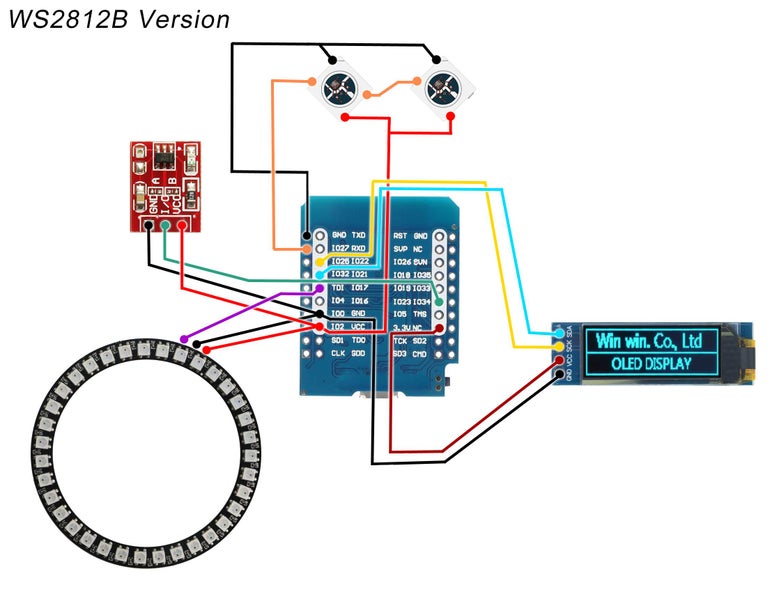 Solder Wires on ESP32