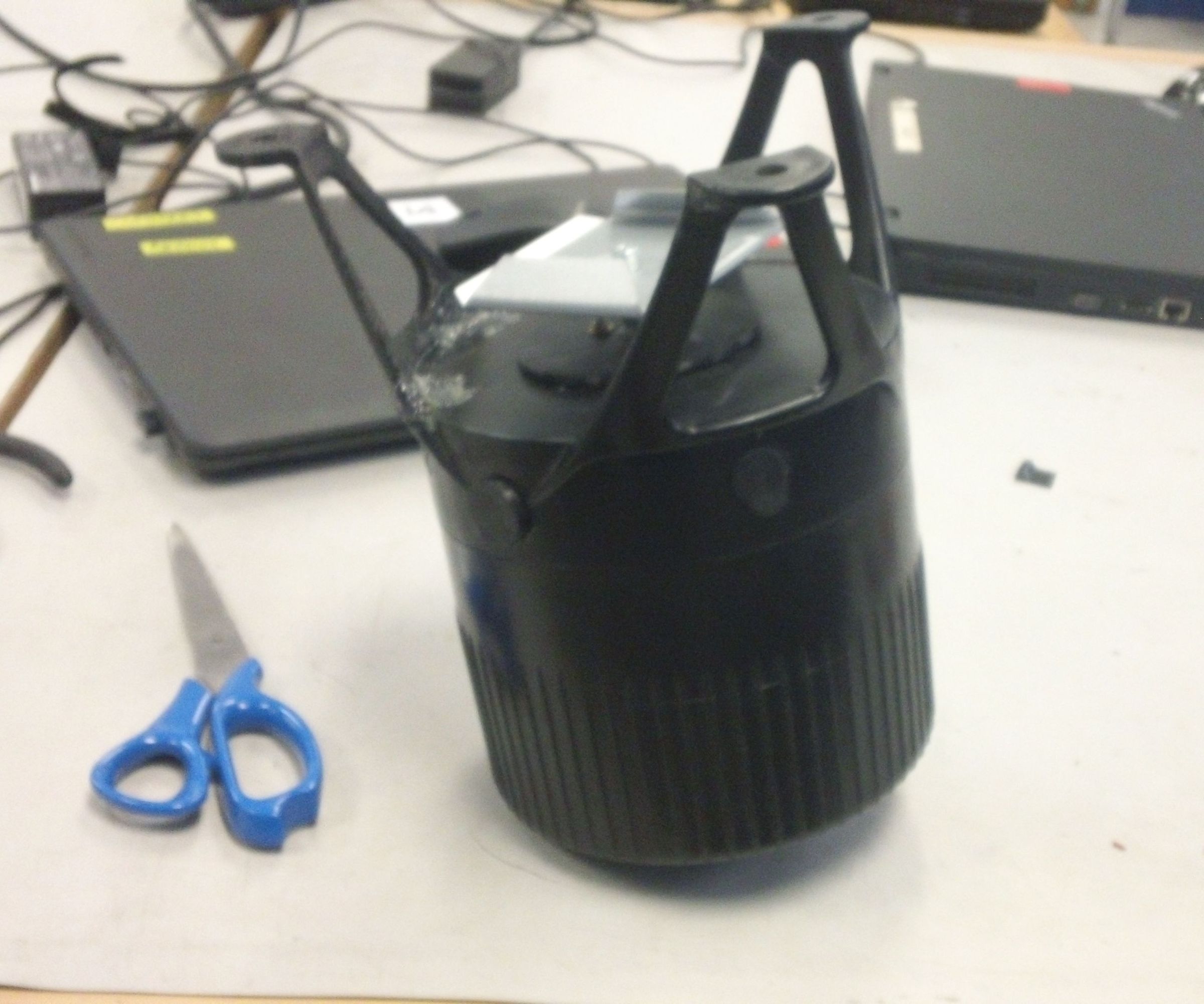 Repairing a Deer Feeder 