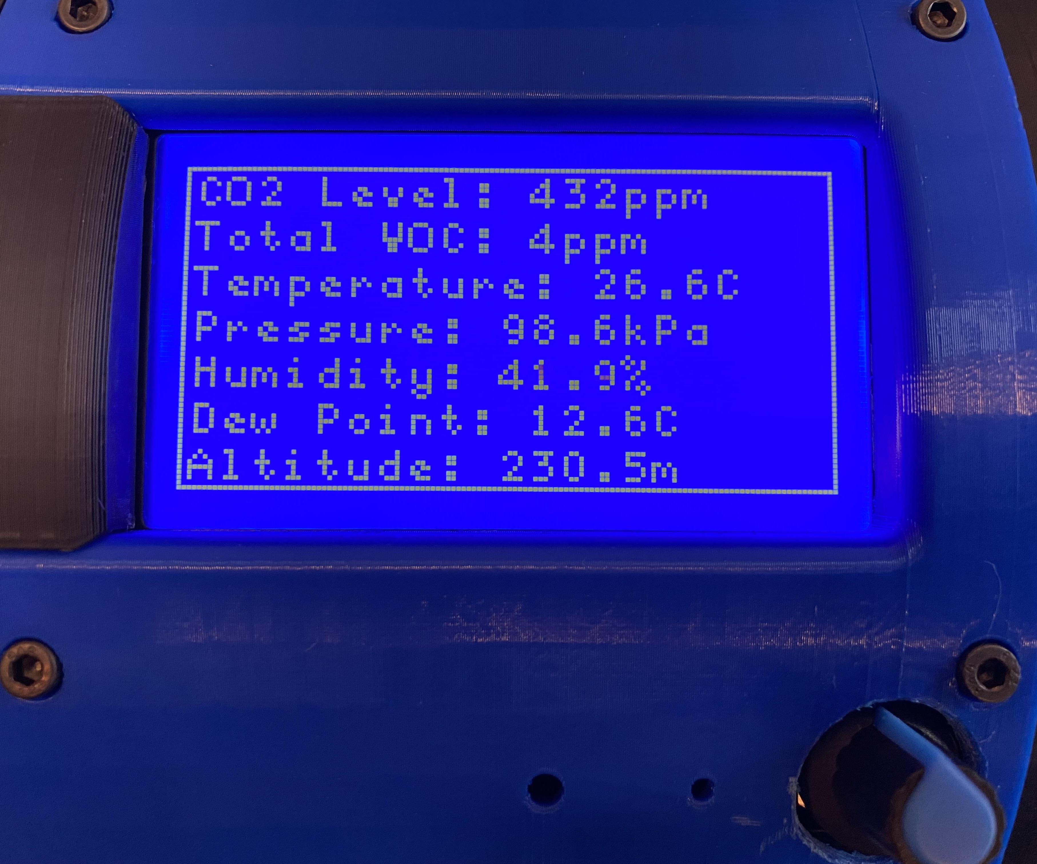 Environmental Sensor for a Science Classroom