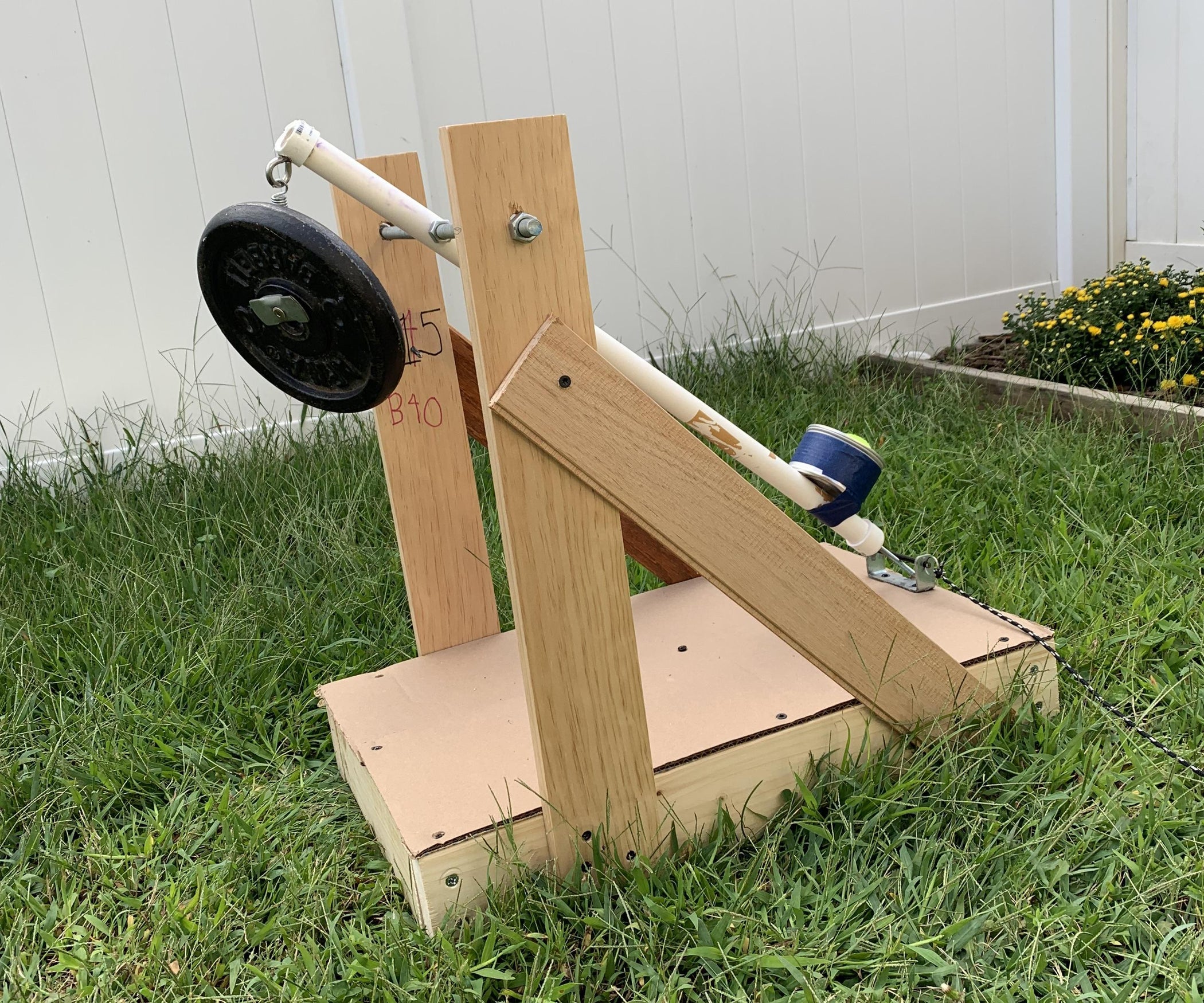 DIY Backyard Trebuchet 6 Steps (with Pictures) Instructables