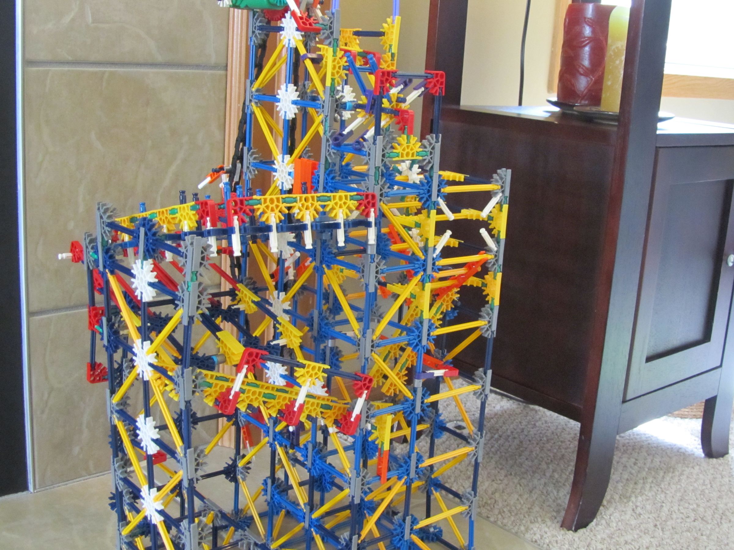 K'nex Ball Machine Maze Mania W/ Instructions : 8 Steps - Instructables