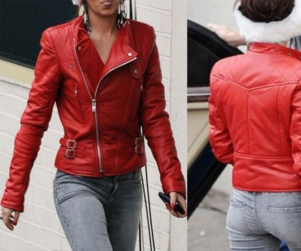 Cheryl Cole Santa Claus Inspired Jacket