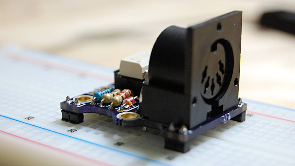 Midi in Me Kit: Midi to Breadboard Access