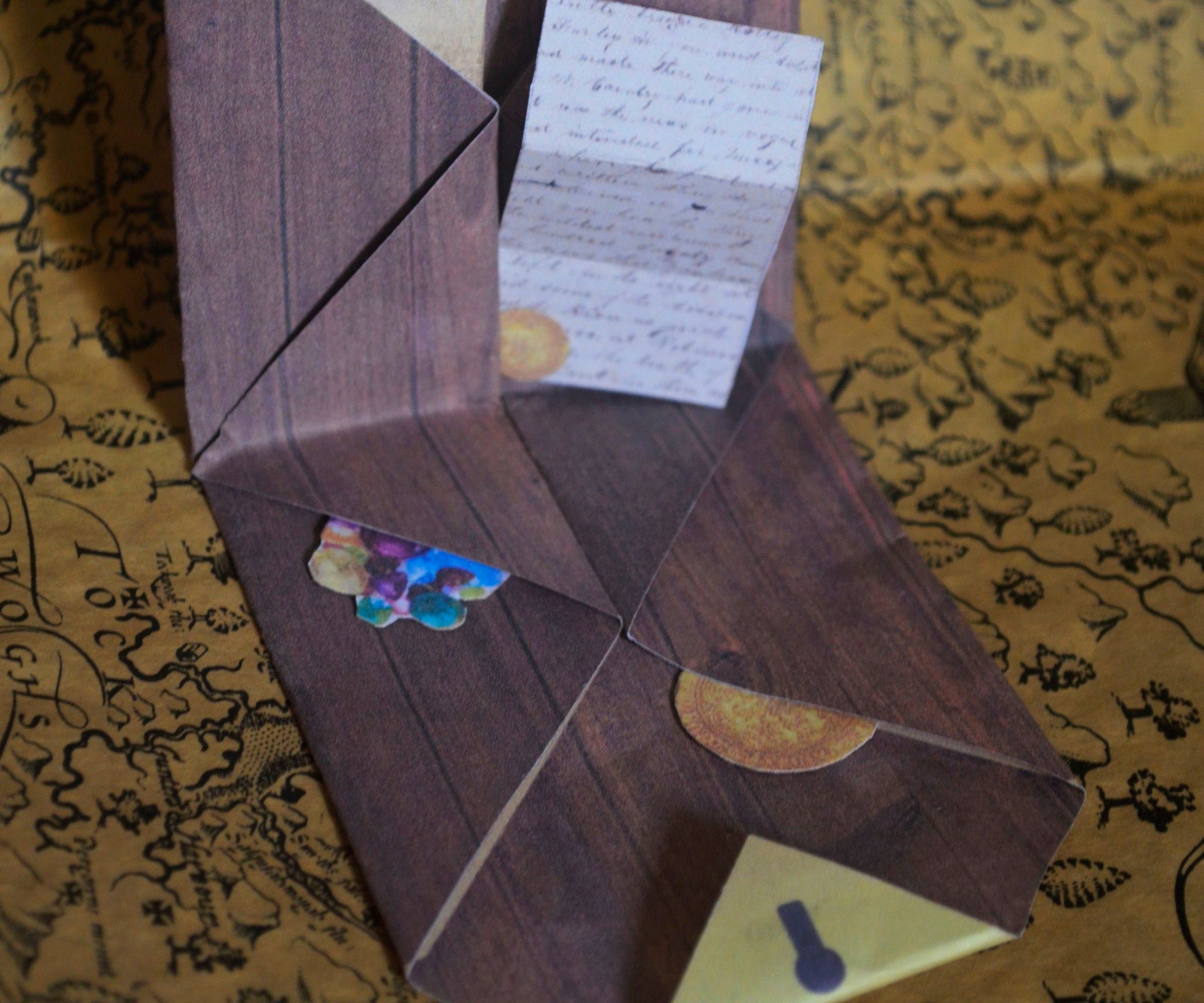 Mini Treasure Chest With 12 Hidden Compartments