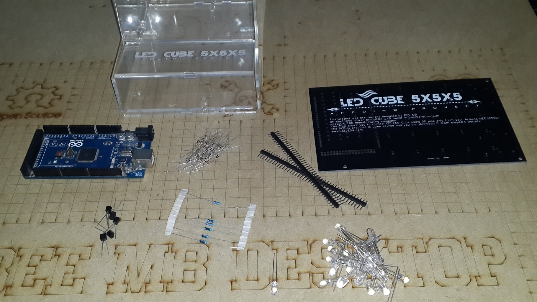 Arduino Led Cube 5x5x5 : 7 Steps (with Pictures) - Instructables