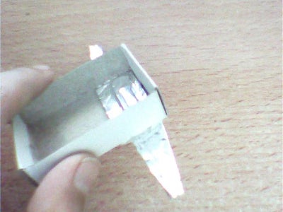 Add the Aluminum Foil to the Case