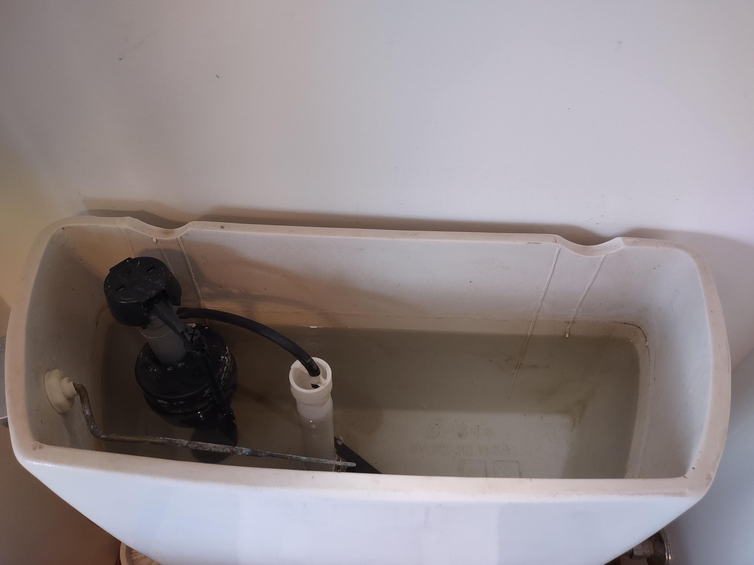 Fix a Toilet Tank Loose Handle, Discolored Water, and High Water Level