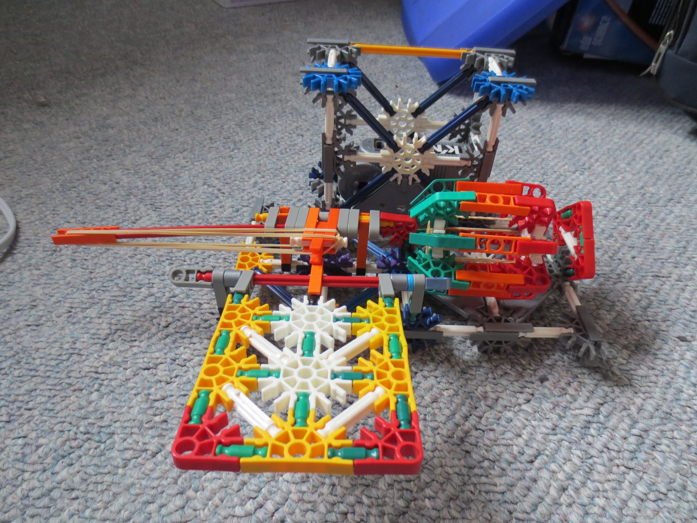 Knex Pedal Activated Landmine Instructions