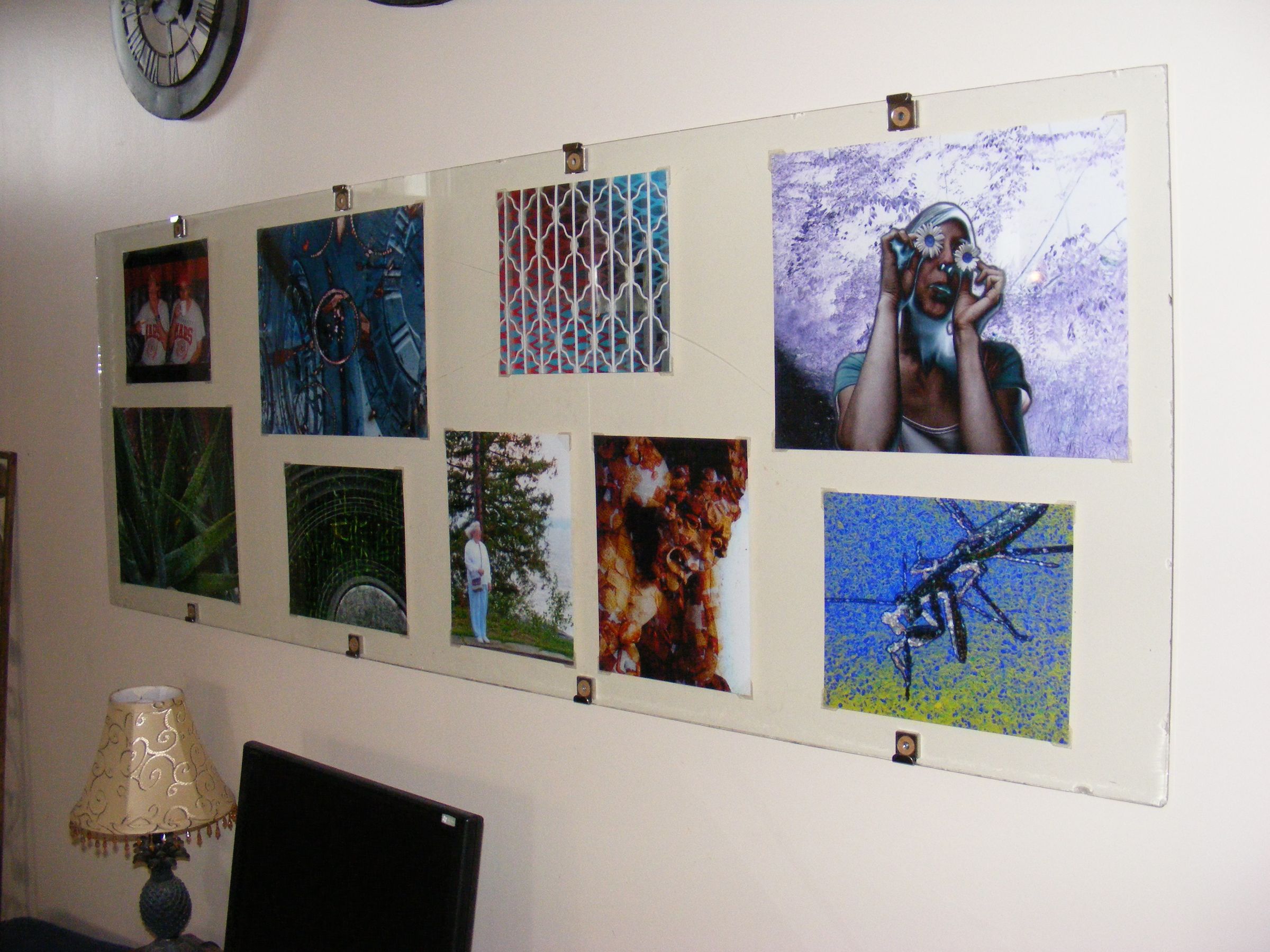 Glass Photo Display