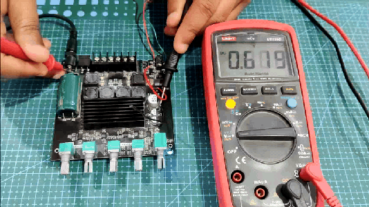 Modifications in Audio AMPLIFIER MODULE