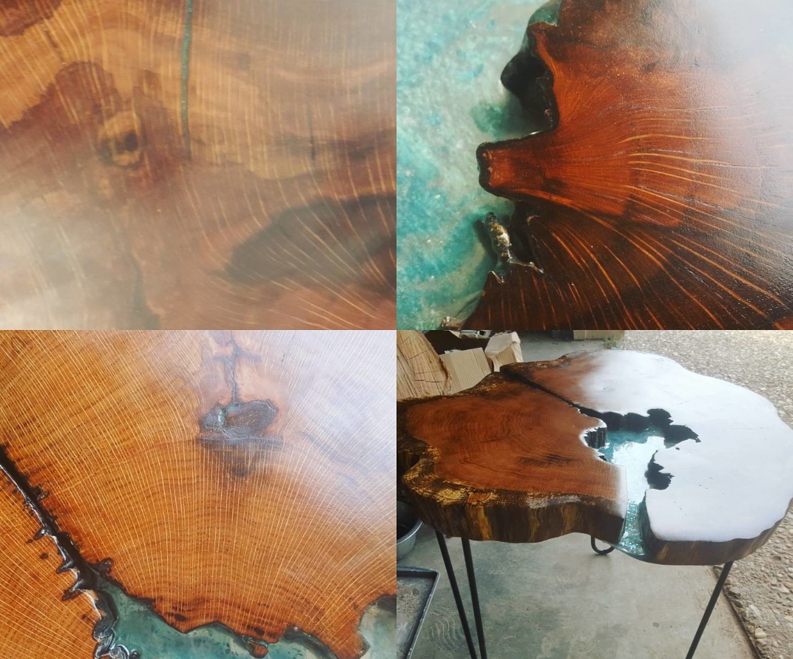 Live Edge Resin Table. How to Transform Reclaimed Live Edge Into a