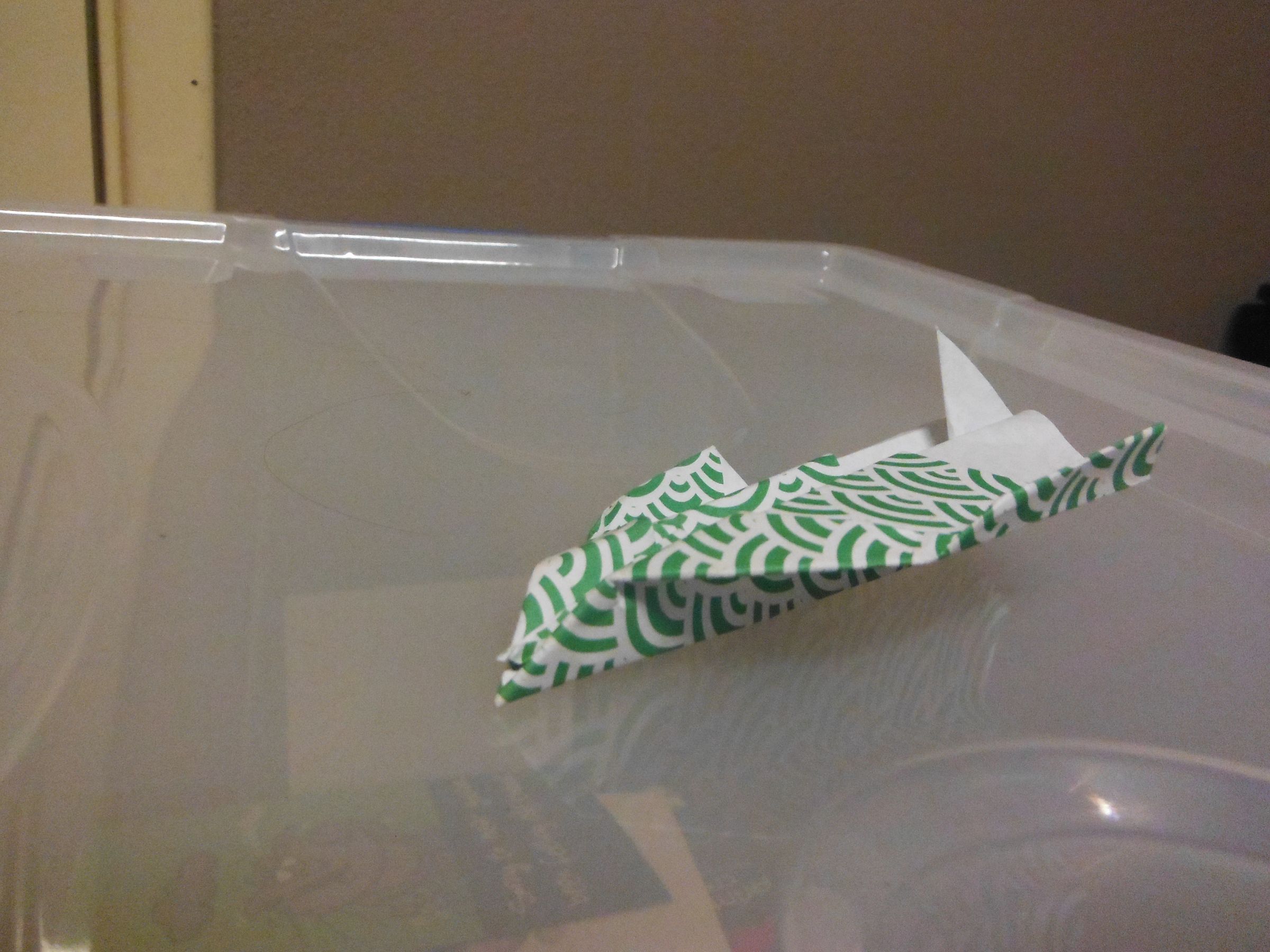 Origami Patroller Airplane.