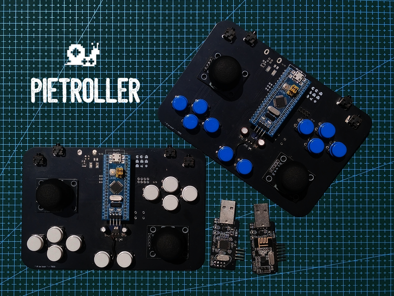 PIETROLLER: Wired & Wireless Game Controller Made Using STM32 : 8 Steps ...