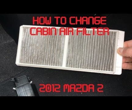 Tutorial: Change Cabin Air Filter on 2012 Mazda 2