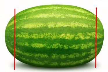 How to Remove Most of the Seeds When Cutting Up a Watermelon