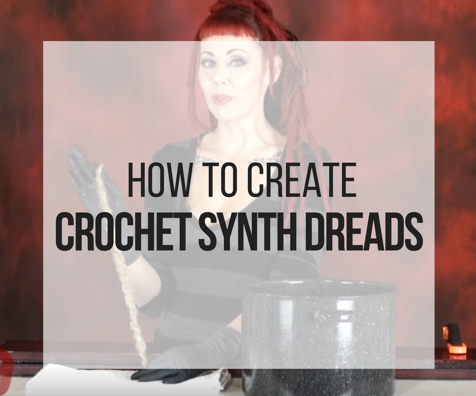 How to Make Crochet Synth Dreads