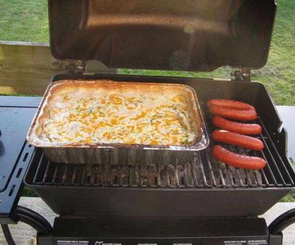 Giant Puffball Scalloped Potatoes