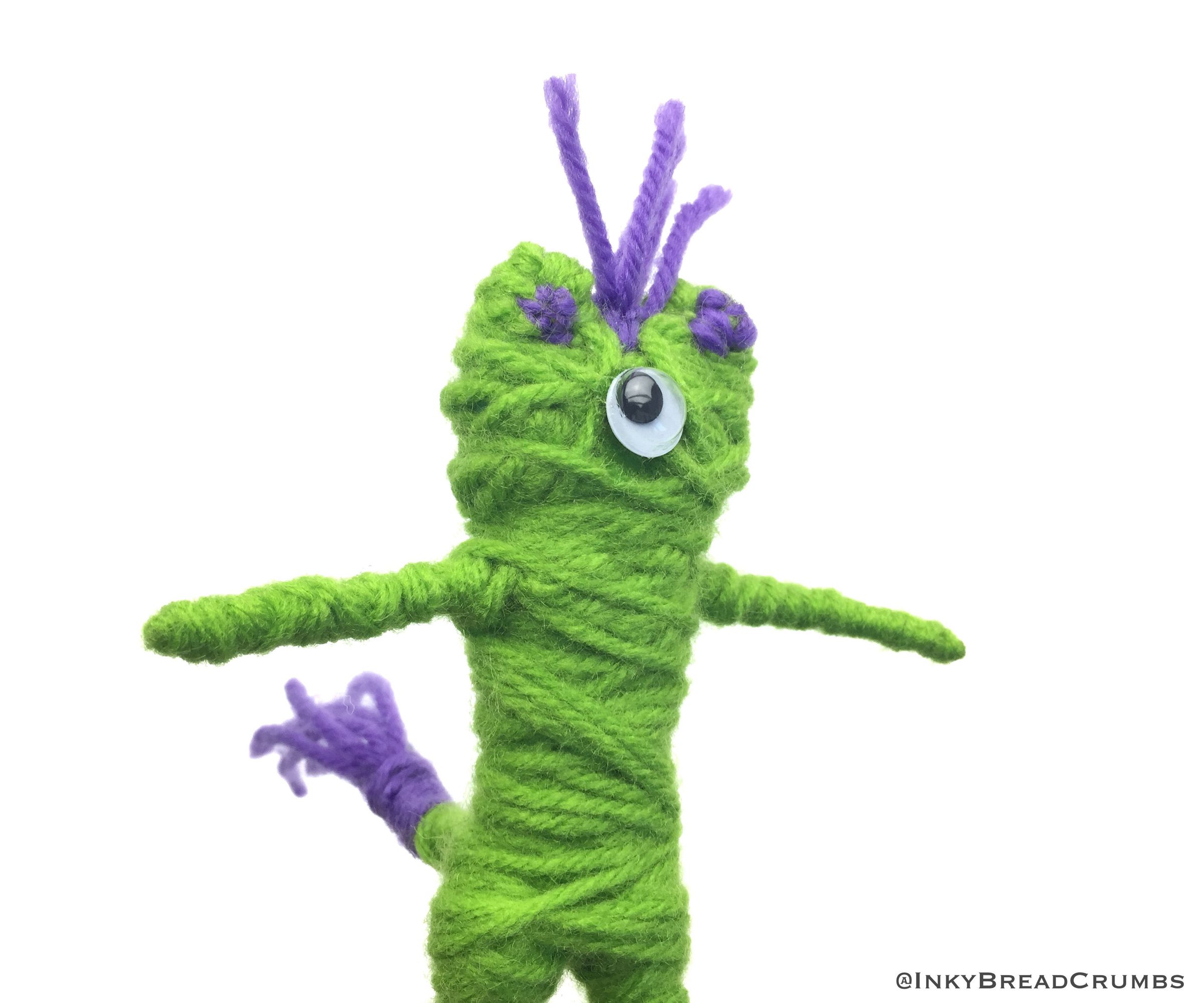 Creepy Posable Yarn Friend 