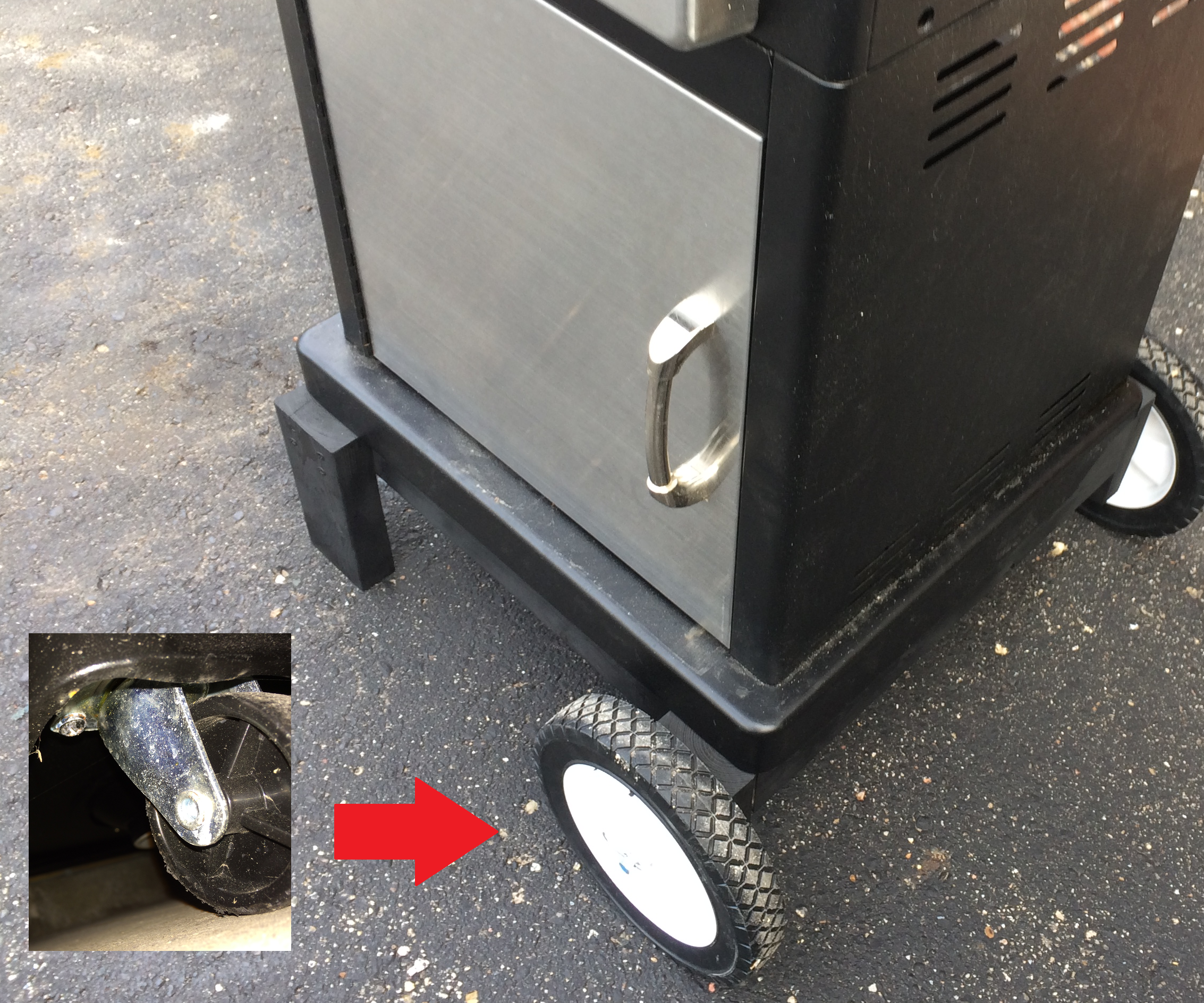 Grill Wheel Upgrade