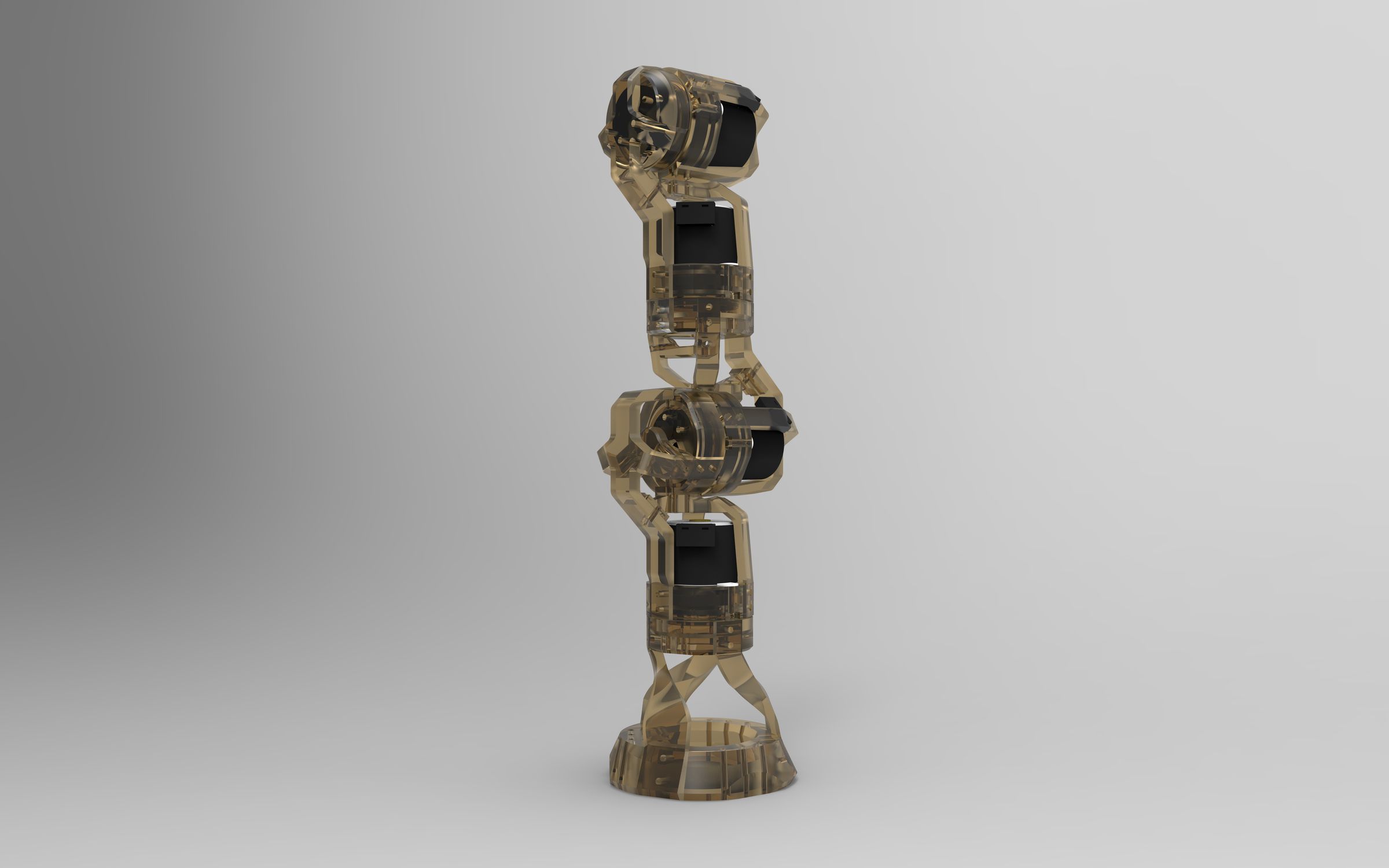 4 DOF ROBOT ARM (FULLY 3D PRINTED)