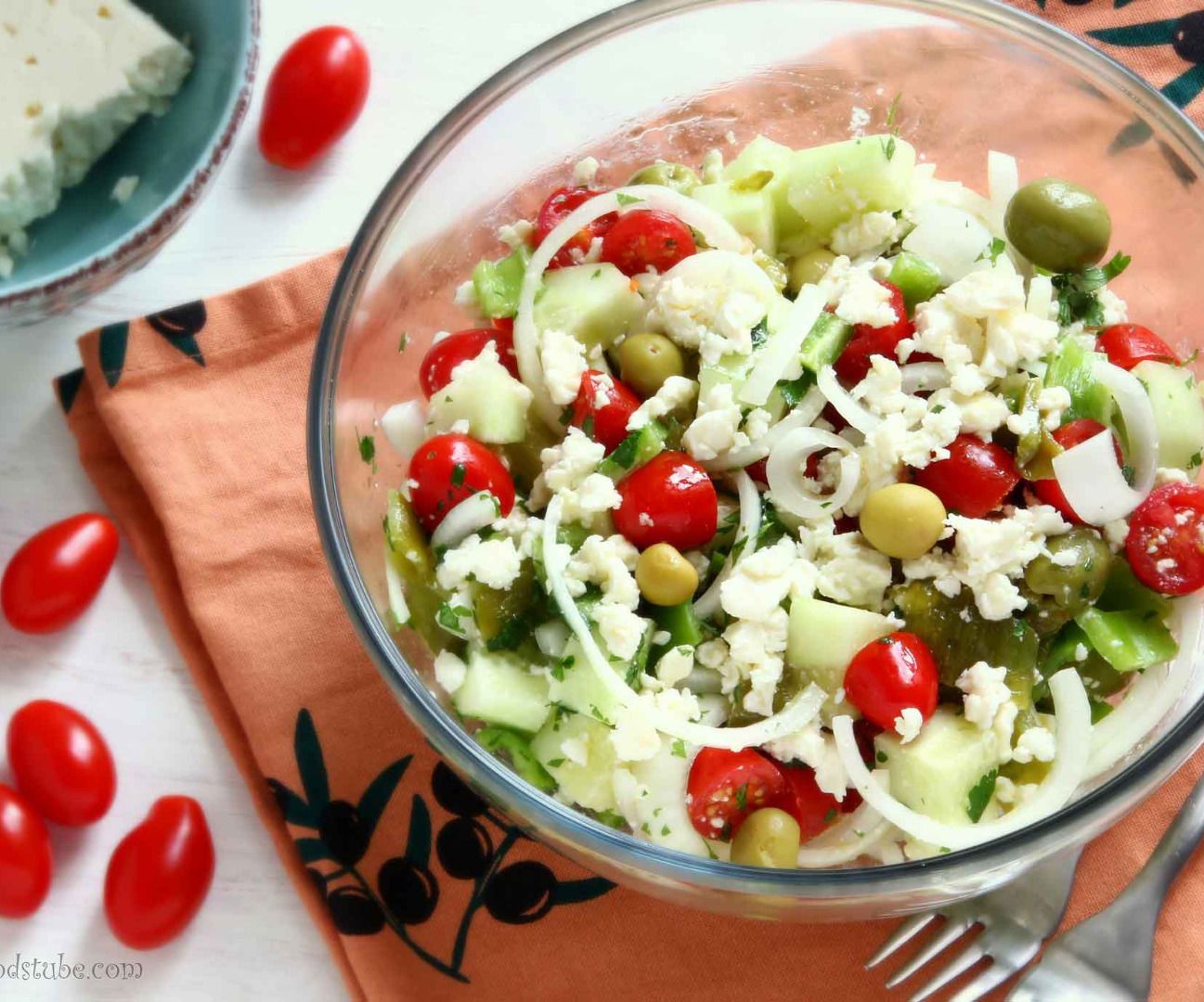 Shopska Salad – Bulgarian Food