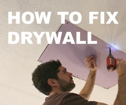 How to Fix Drywall (Save MUCHO Dinero)