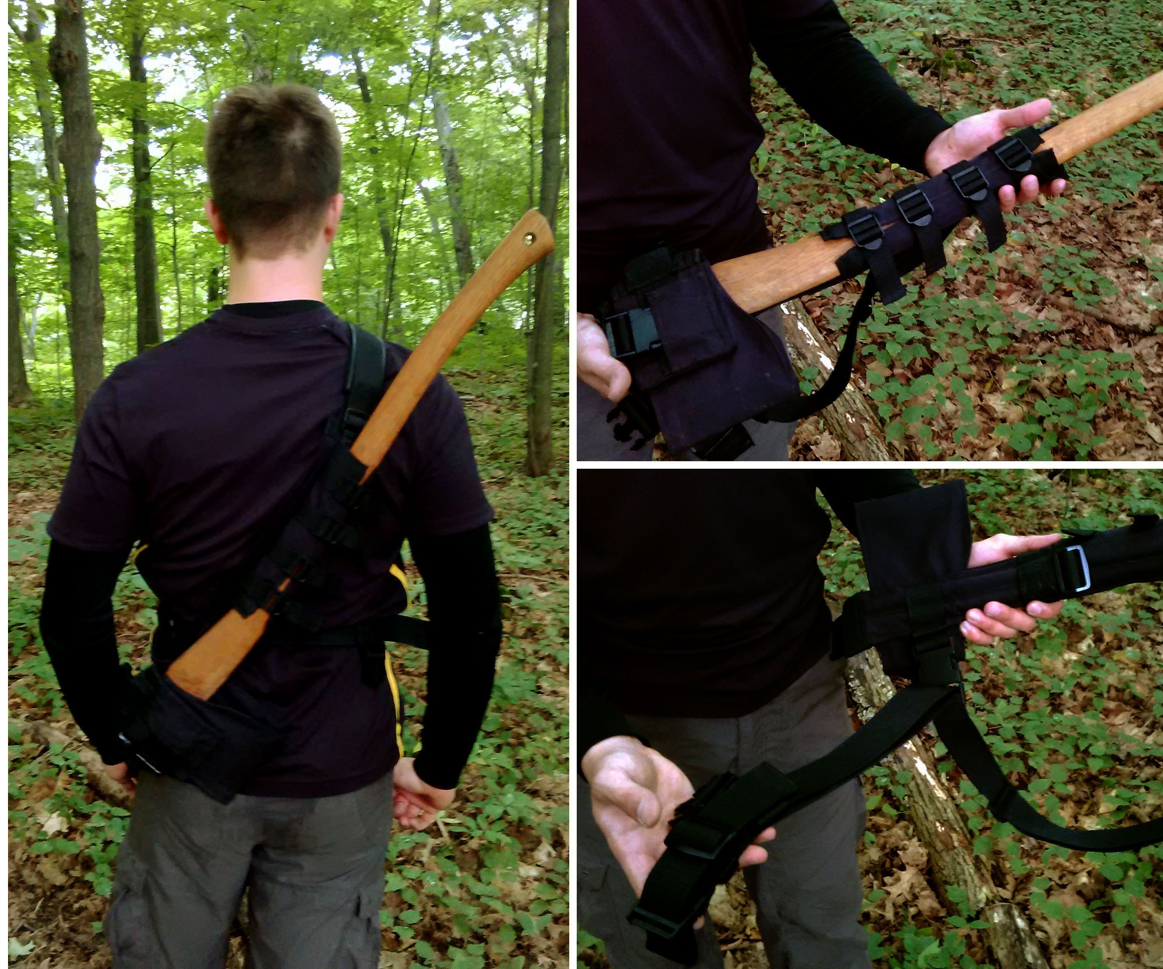 Quick-Release Axe Holster