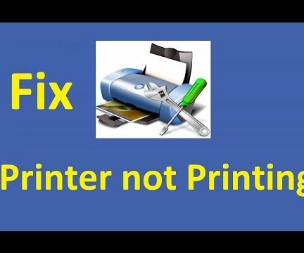 My Printer Not Printing! 