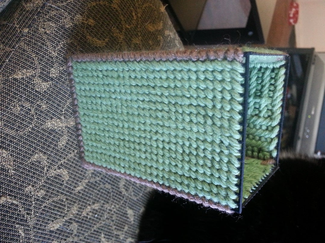 Begin Sewing Your Box Together