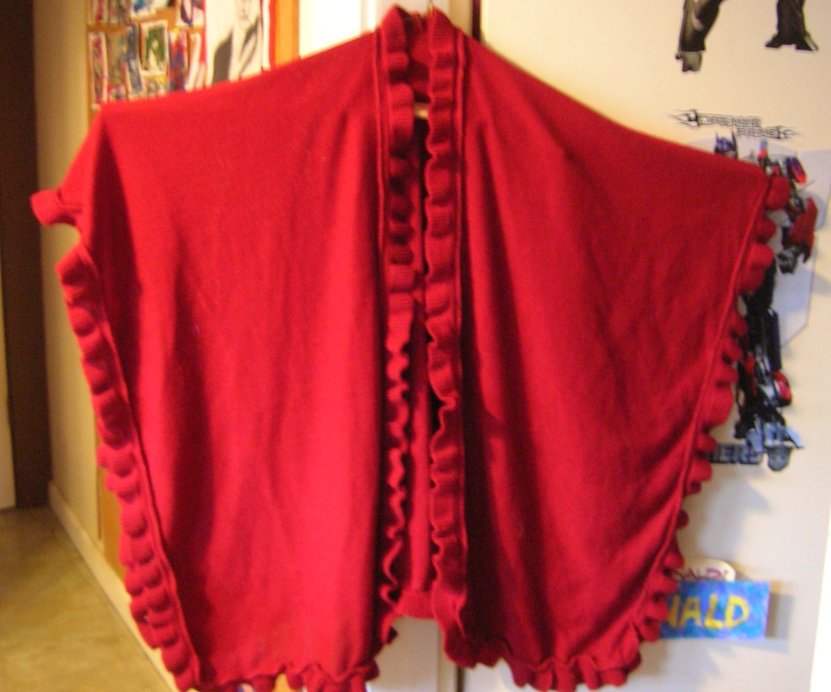 Turn a Pretty Shawl Into a Really Pretty Sweater
