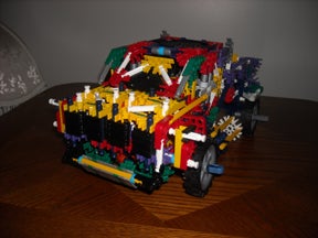 Here Are Some of My Custom and Glitched's Knex Transformers