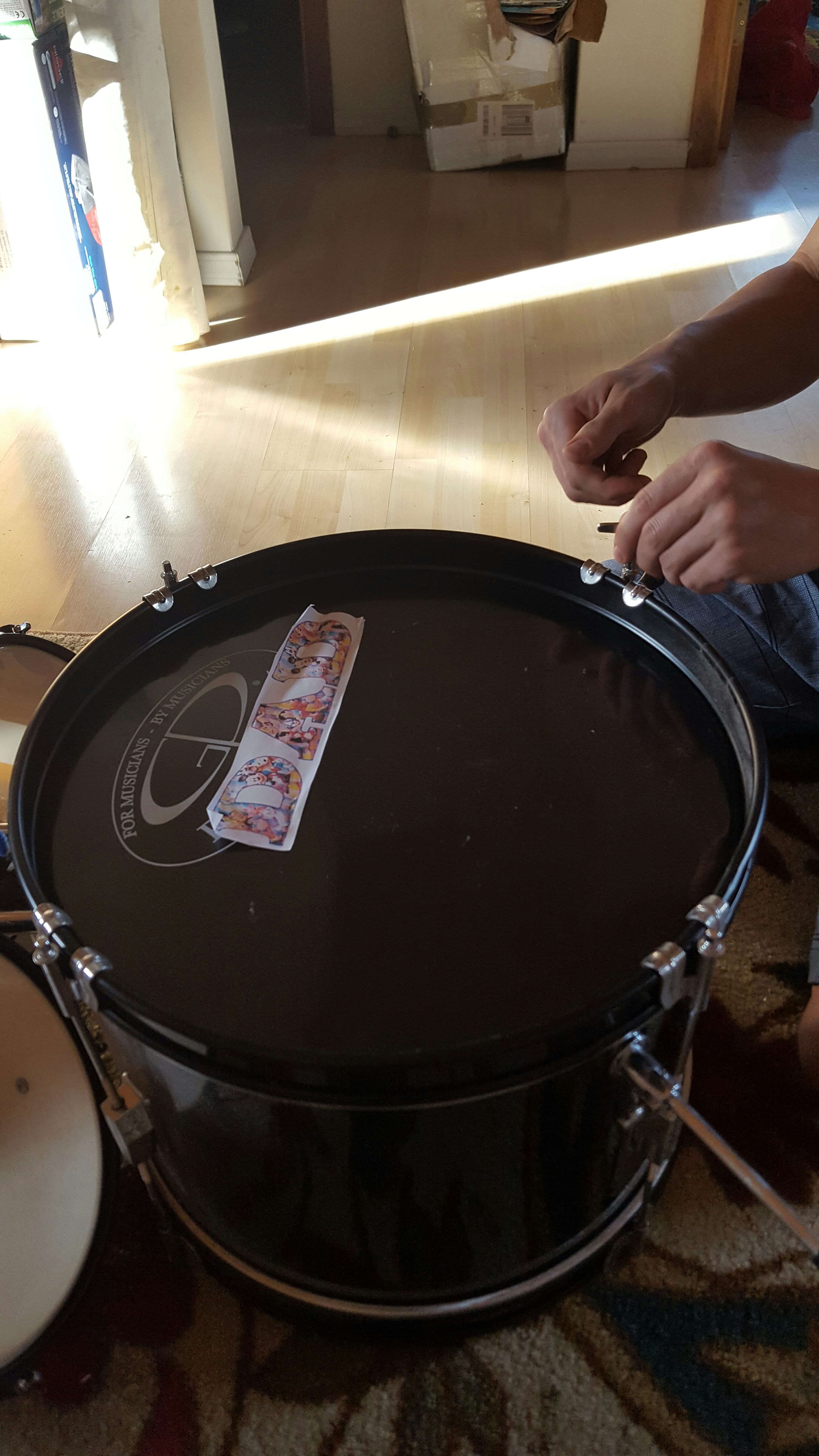 How Muffle a Children's Bass Drum Instructables