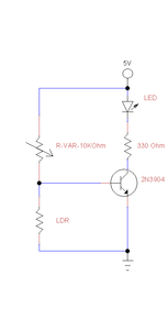 Glow in the Dark Circuit (super Sensitive)