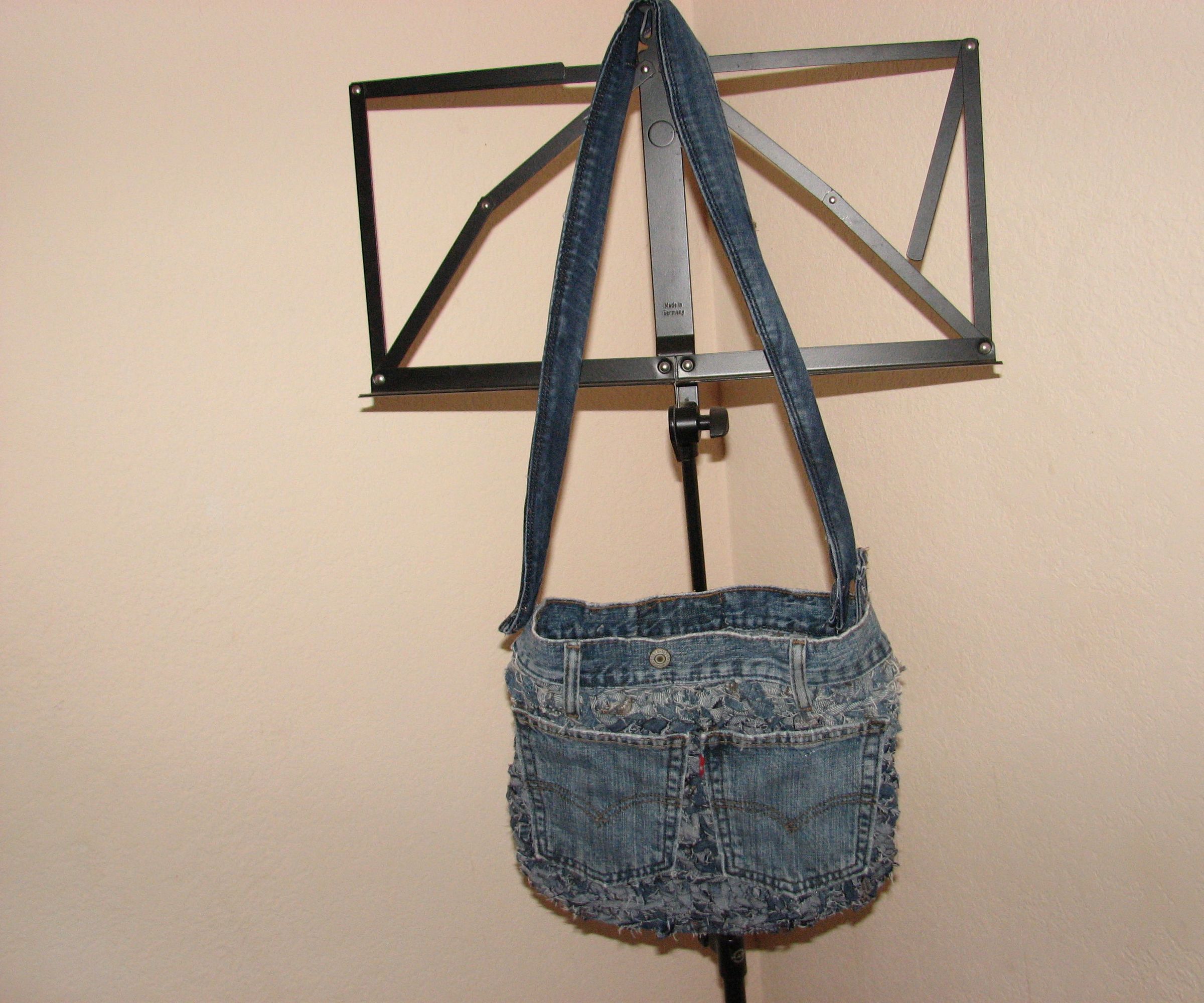 Worn Out Jeans Bag