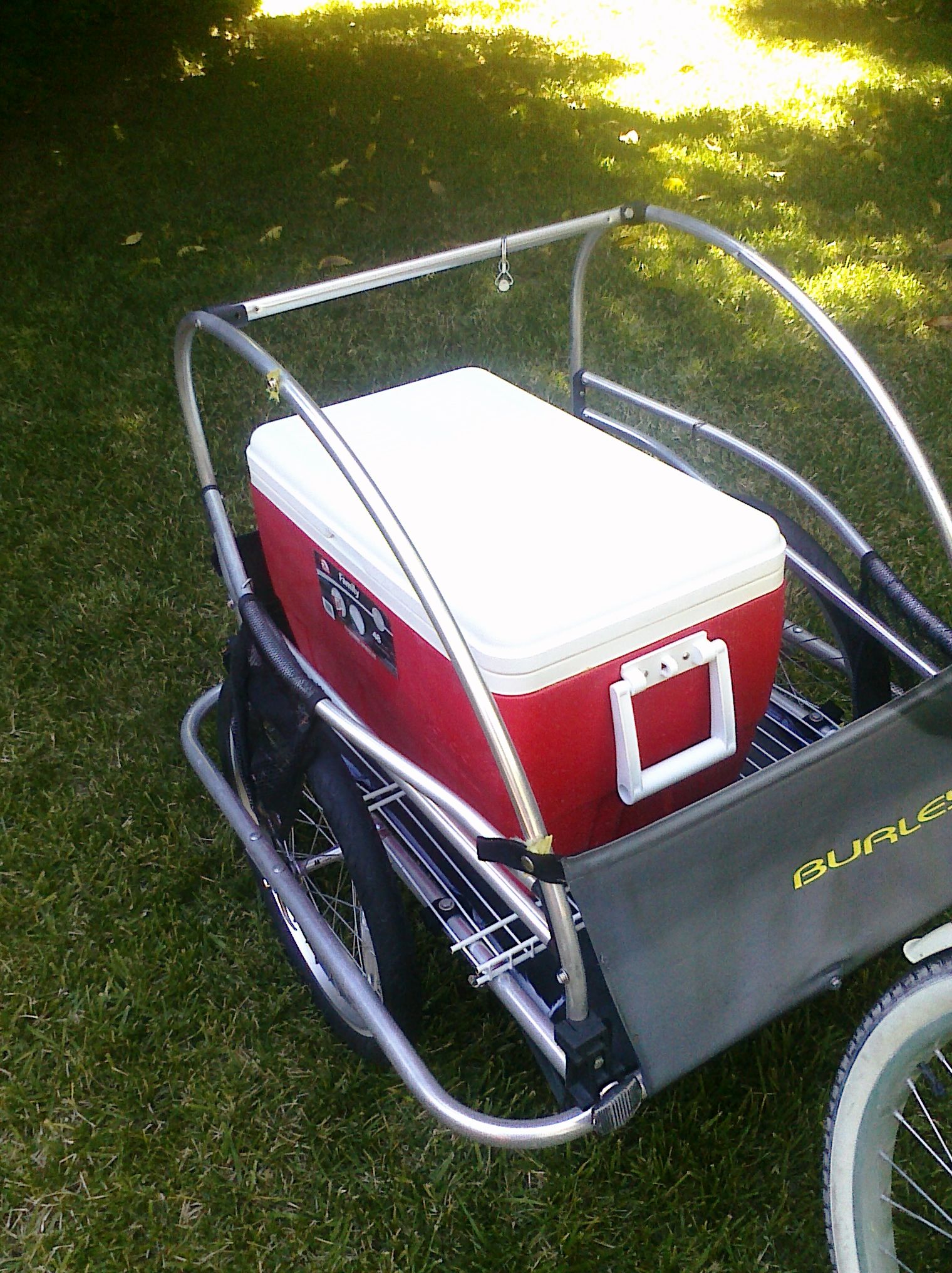 Easiest Bike Cargo Trailer EVER!