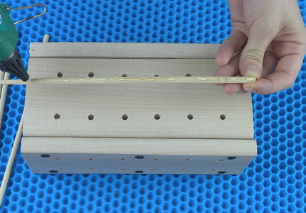 Then We Fix All 4 Details With a Cordless Screwdriver Drills and Hit With a Hammer Wooden Rod (chopsticks Sushi)!