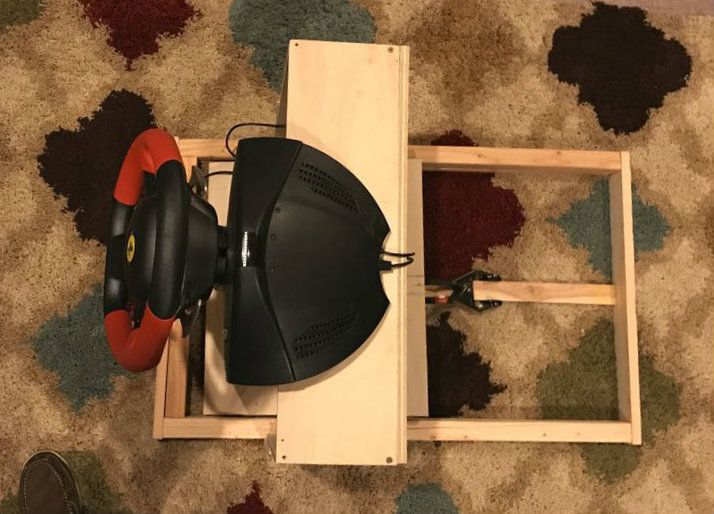 Instructables Racing Cabinet Adjustable Racing Wheel Stand and Seat : 3 Steps (with Pictures ...