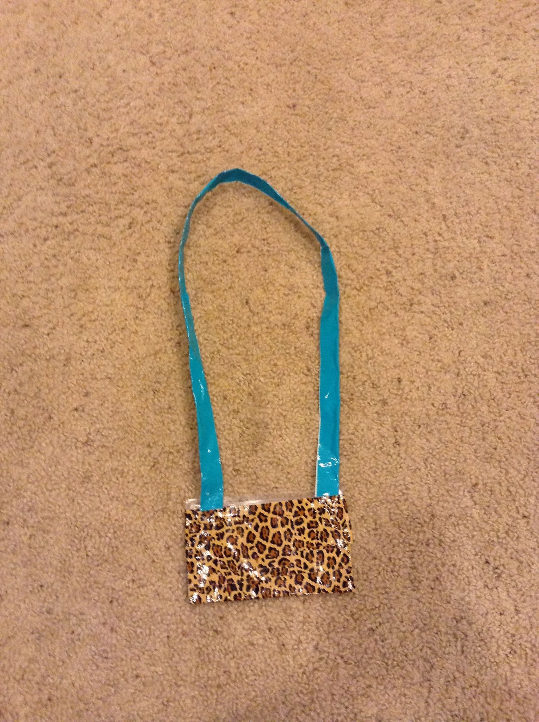 Duct Tape Ziplock Bag Purse