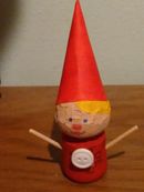 Elf Wine Cork Decoration