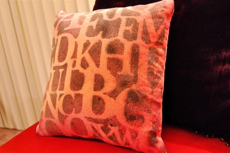 Just My Type Pillow
