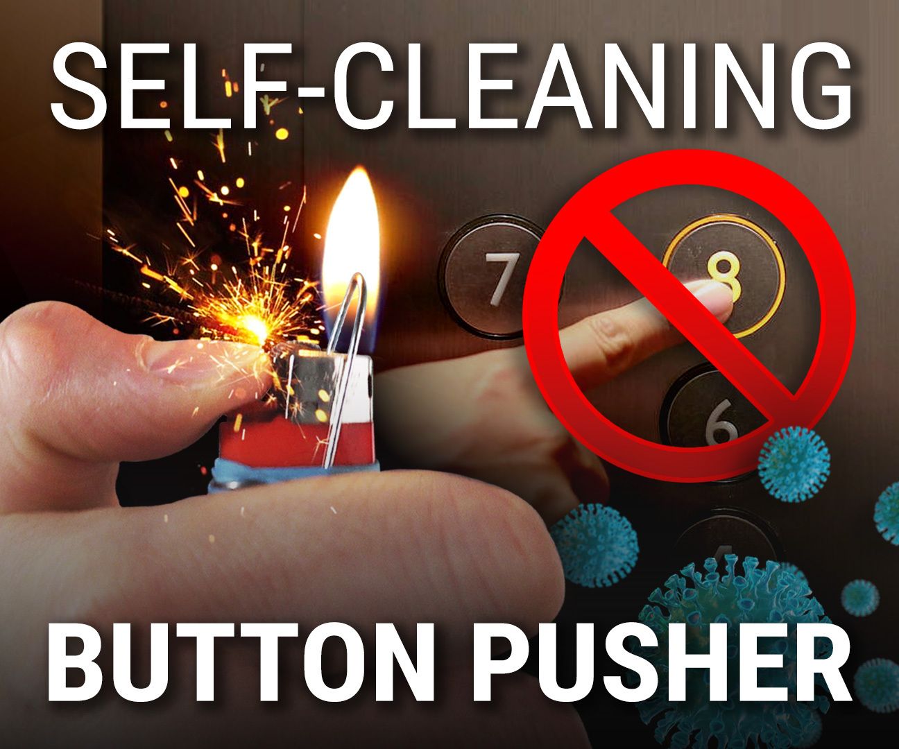 SelfCleaning Button Pusher Lighter Mod 7 Steps Instructables