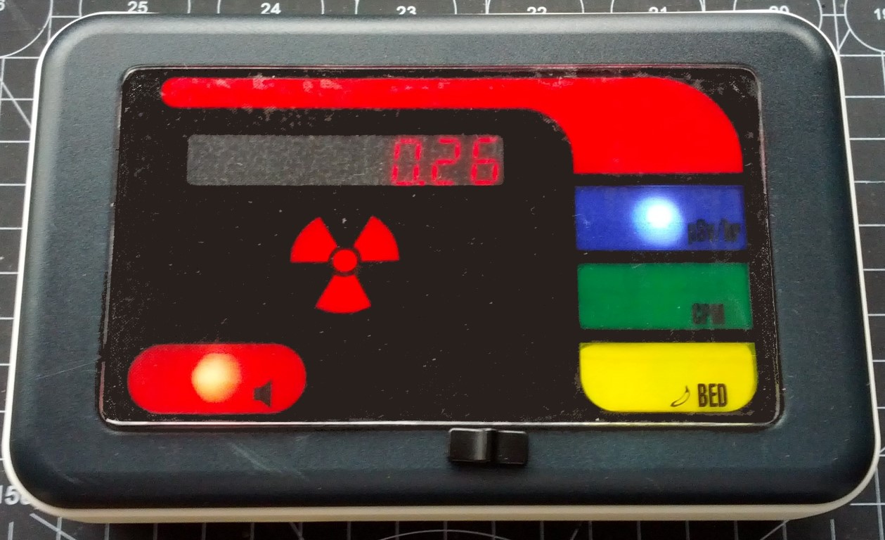Geiger Counter with Touch Interface!