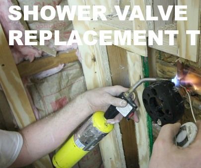 Shower Valve Replacement - Brass Rough-In, Copper Soldering, and PEX Tips 