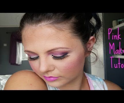 Pink and Blue Eye Makeup Tutorial