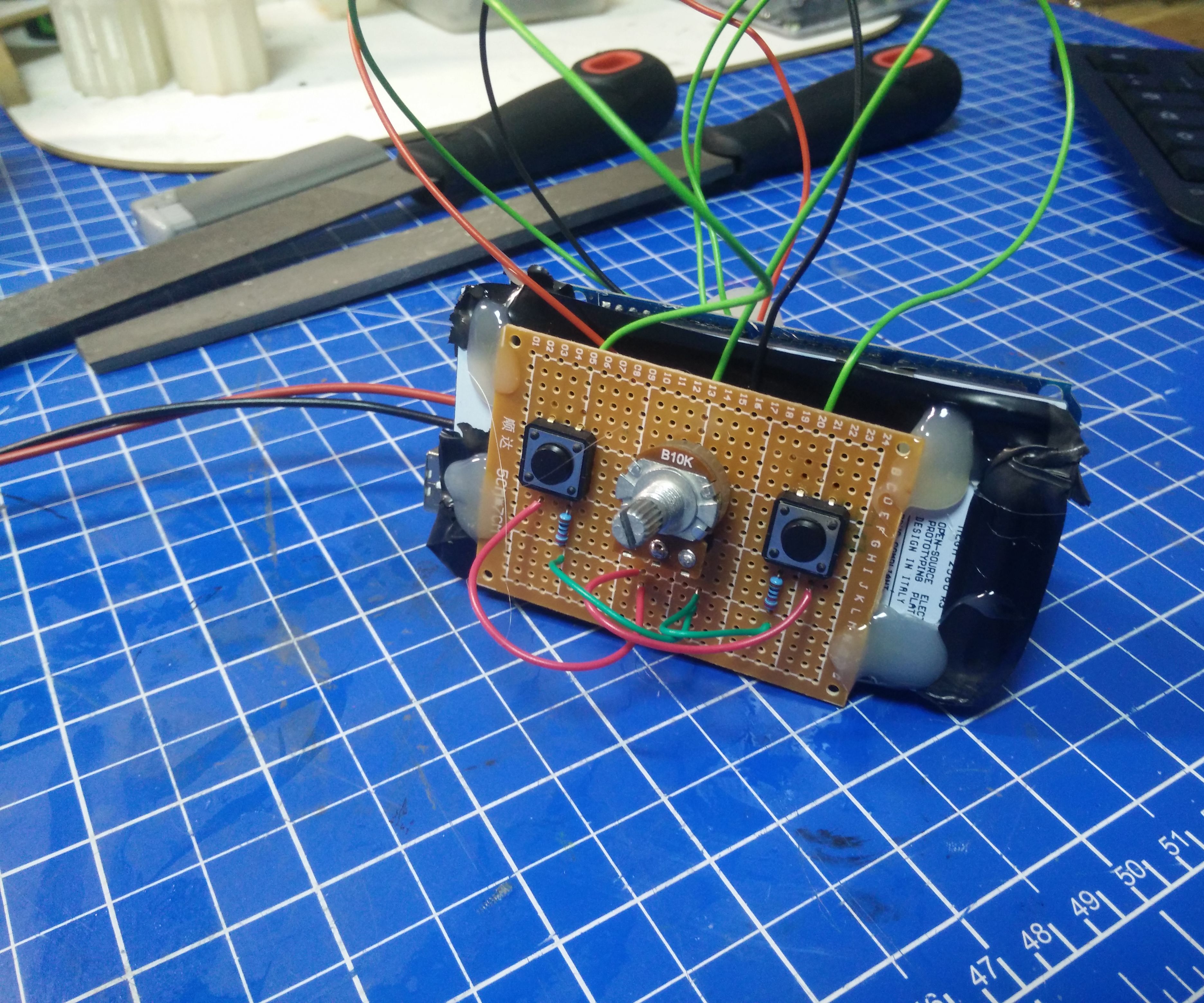 Simple 12 Channel Servo Tester - Project InMoov Dumb-Controller