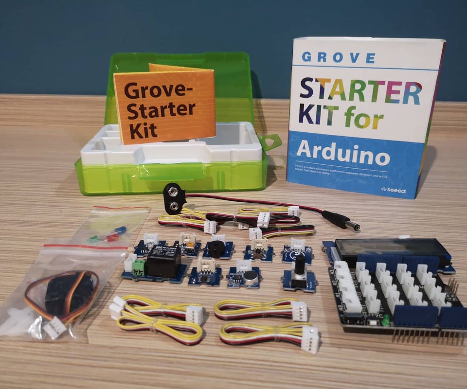 9 Arduino Tutorials for Grove Starter KIT From Seeed Studio : 11 Steps ...
