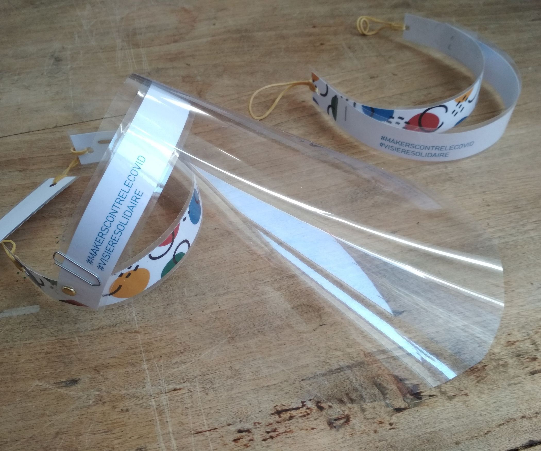 Face Shield Against COVID With Laminator or Hair Straightener 9 Steps