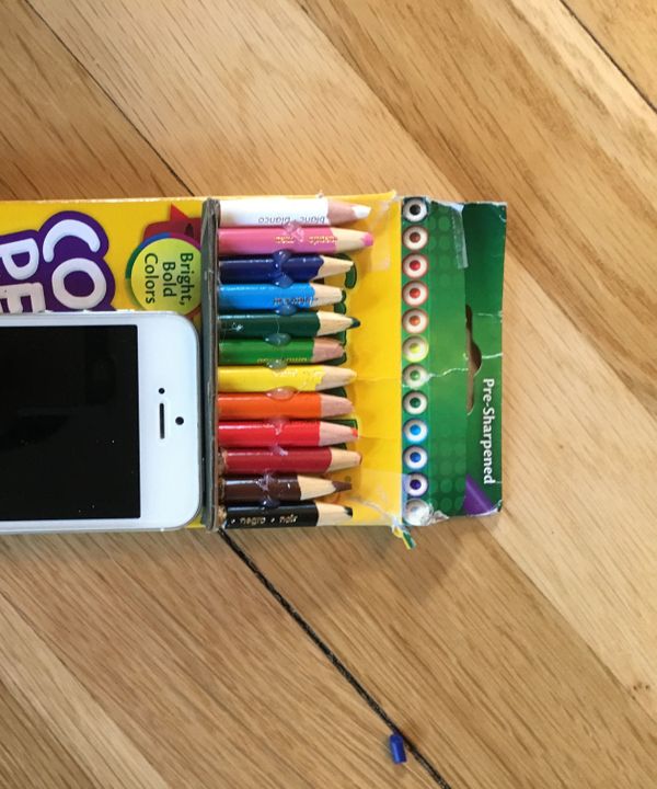 Colored Pencil Secret Compartment